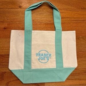 Trader Joe's Mini Canvas Tote Bag